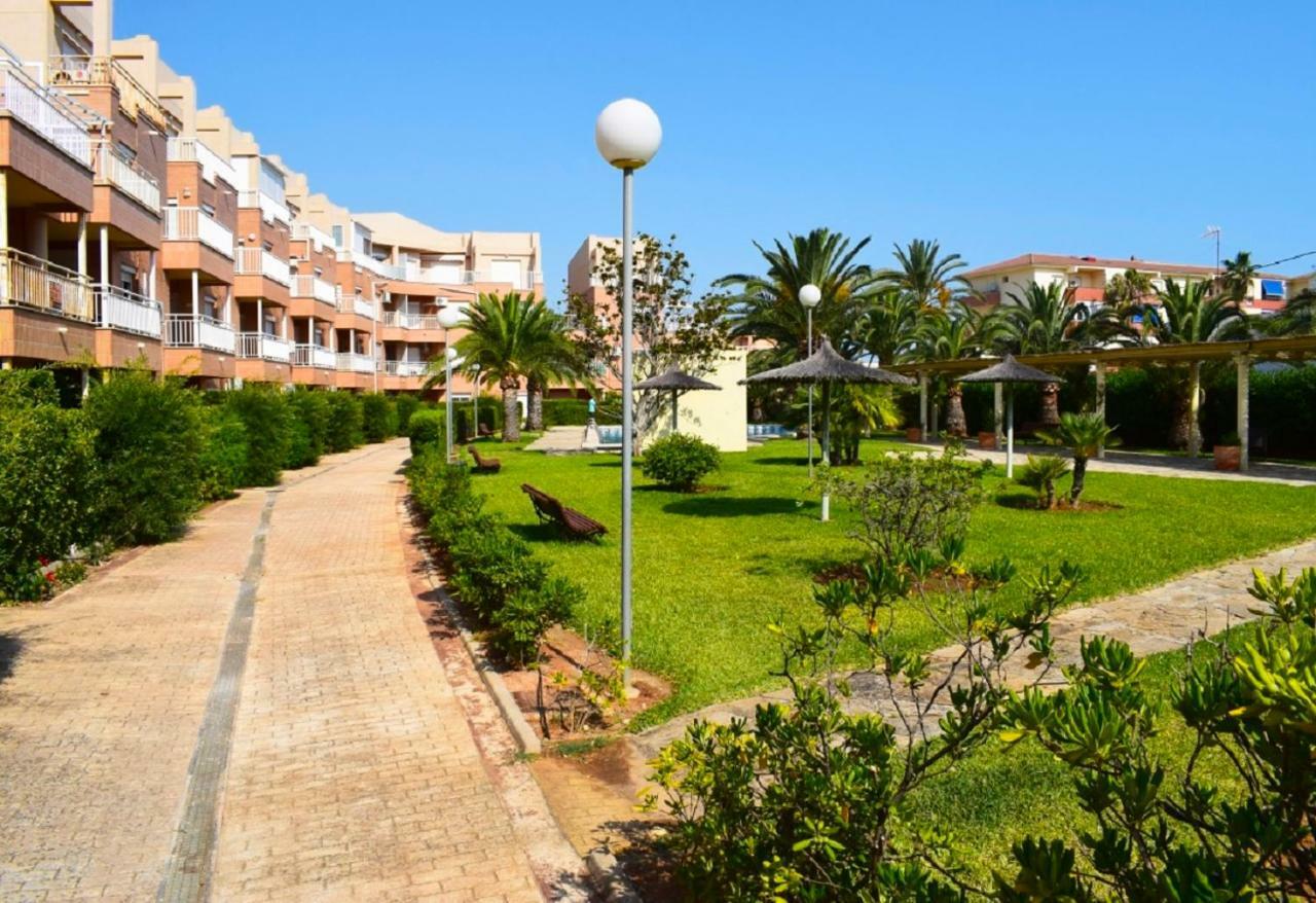 Apartamento Bajo Terraza Acceso Piscina Y 1ª Linea Playa Las Marinas Dénia Extérieur photo