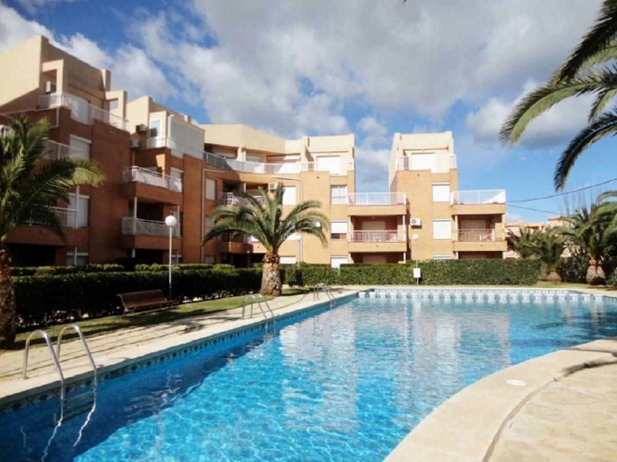 Apartamento Bajo Terraza Acceso Piscina Y 1ª Linea Playa Las Marinas Dénia Extérieur photo