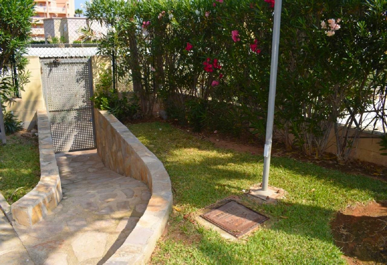 Apartamento Bajo Terraza Acceso Piscina Y 1ª Linea Playa Las Marinas Dénia Extérieur photo